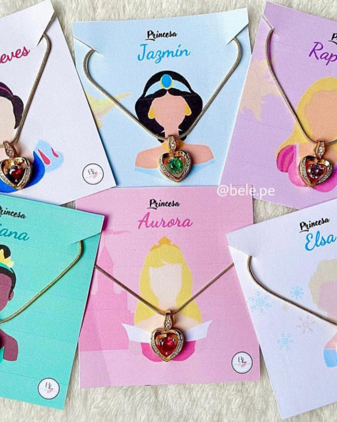 Collar princesa corazón