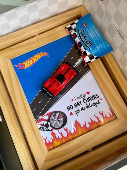 Box cuadro giratorio Hot Wheels