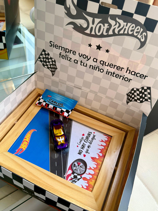 Box cuadro giratorio Hot Wheels